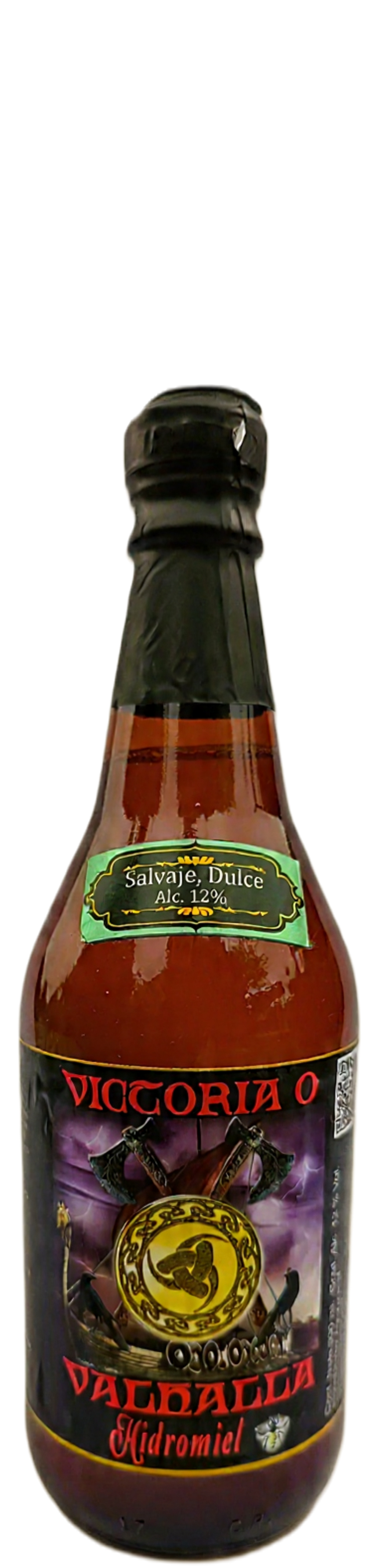 Hidromiel Victoria O Valhalla, Salvaje Dulce Artesanal 500ml